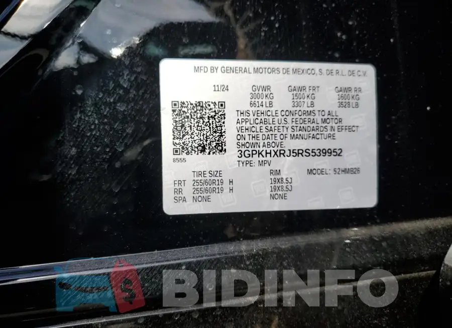 3GPKHXRJ5RS539952 Photo# 14