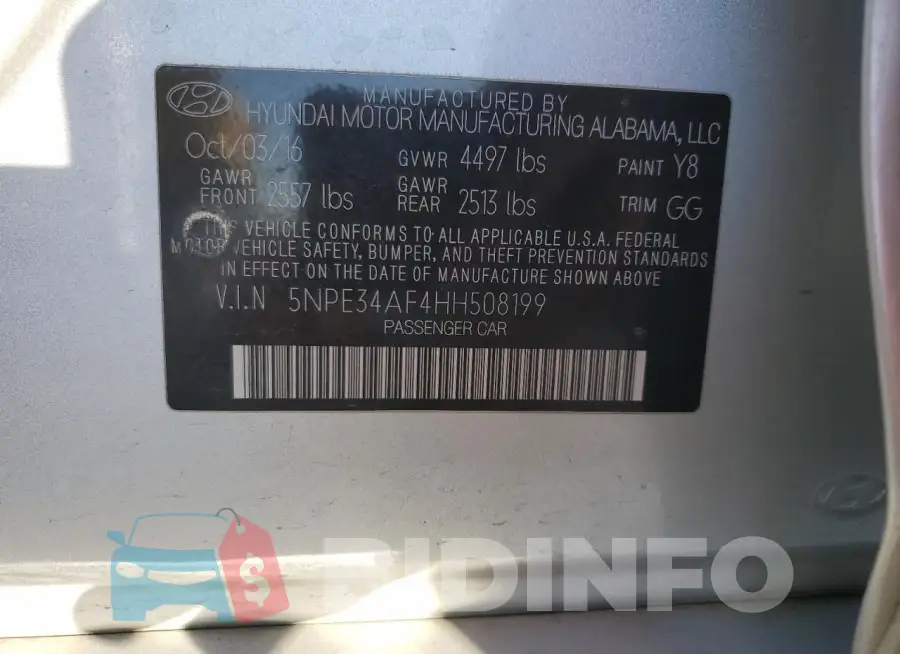 5NPE34AF4HH508199 Photo# 12