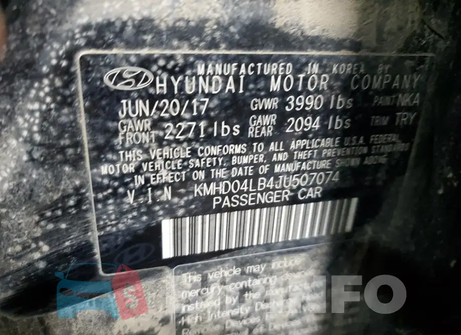KMHD04LB4JU507074 Photo# 12