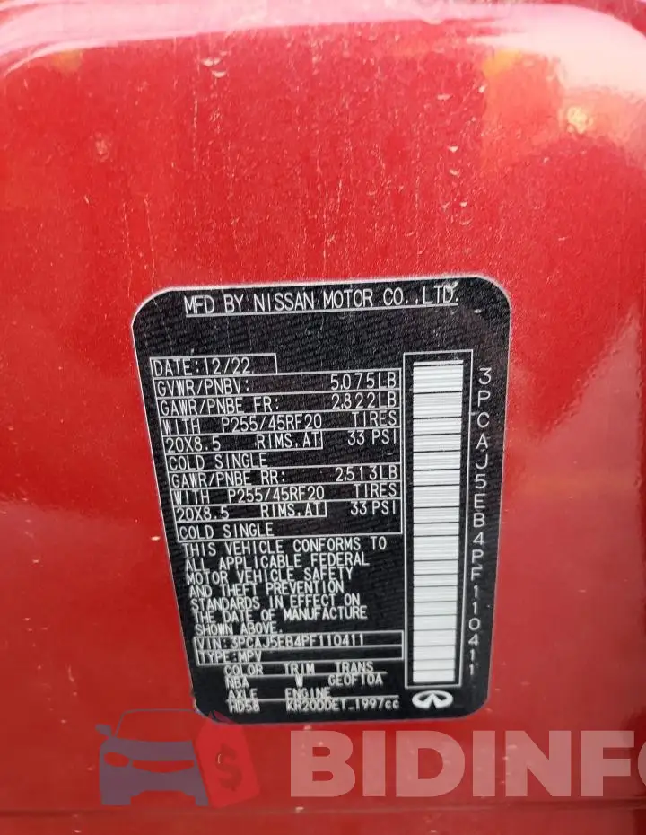 3PCAJ5EB4PF110411 Photo# 13