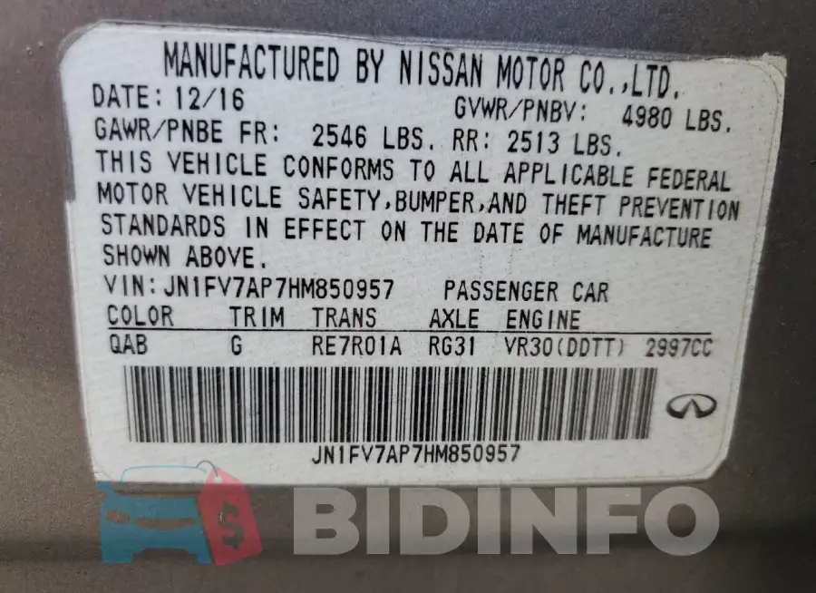 JN1FV7AP7HM850957 Photo# 12