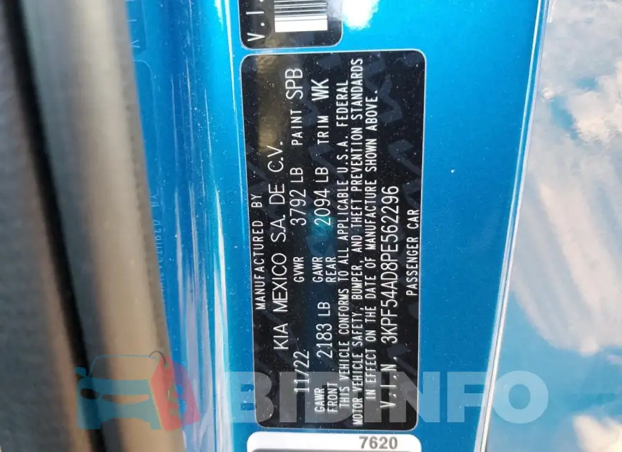 3KPF54AD8PE562296 Photo# 12