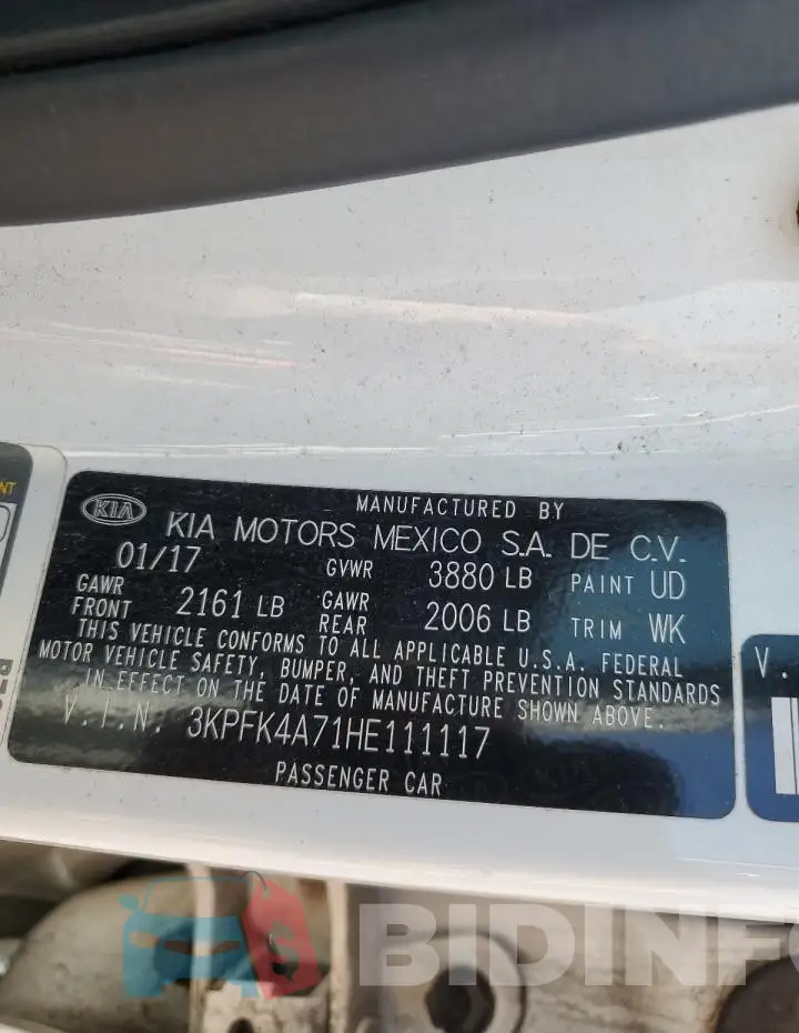 3KPFK4A71HE111117 Photo# 13