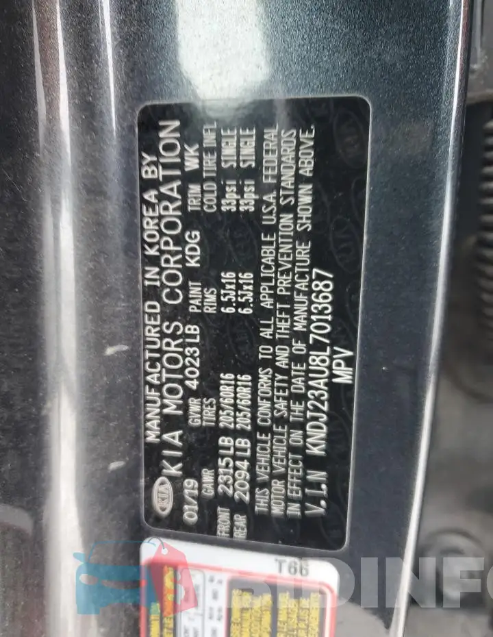 KNDJ23AU8L7013687 Photo# 14