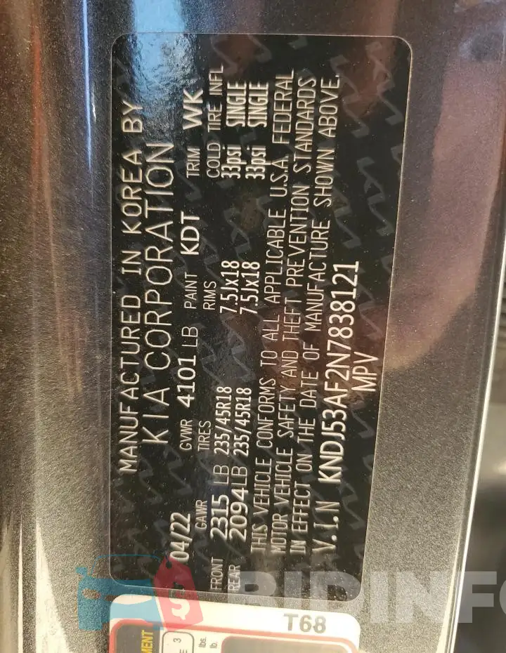 KNDJ53AF2N7838121 Photo# 12