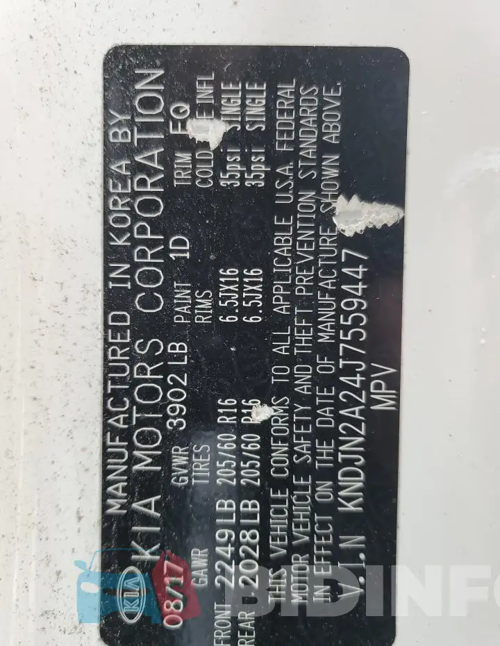 KNDJN2A24J7559447 Photo# 12