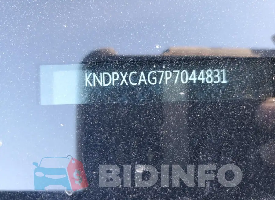 KNDPXCAG7P7044831 Photo# 14