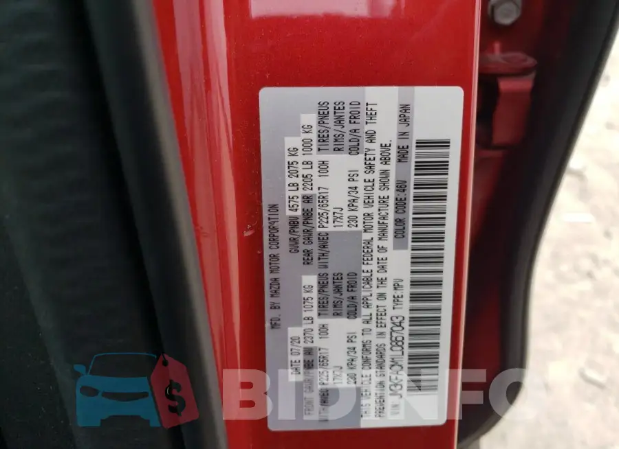 JM3KFACM1L0867043 Photo# 13