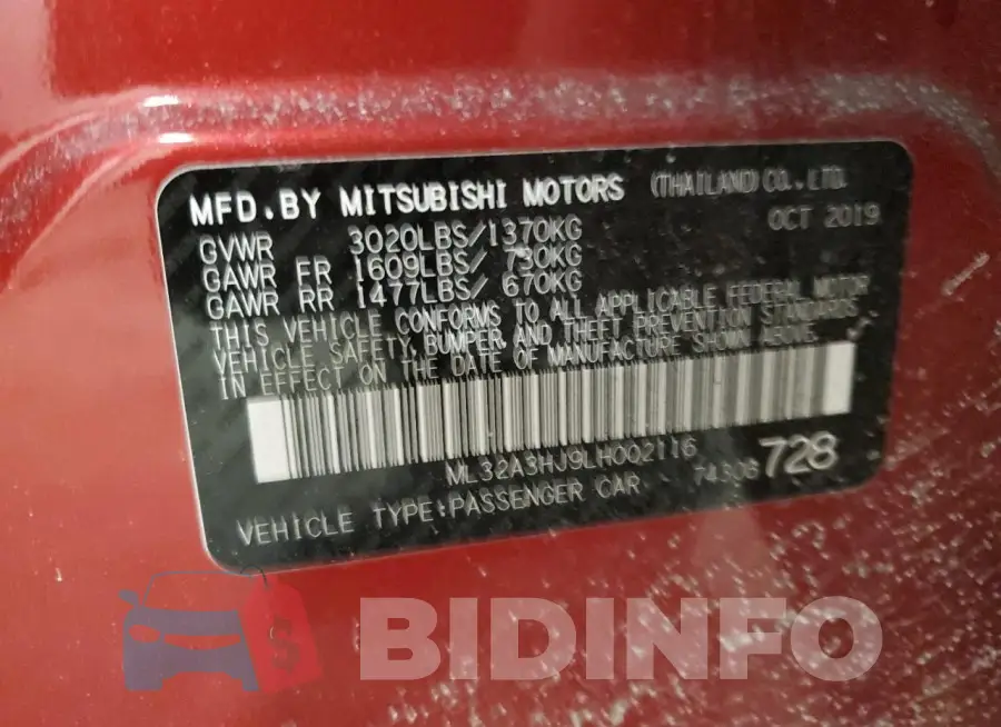 ML32A3HJ9LH002116 Photo# 14