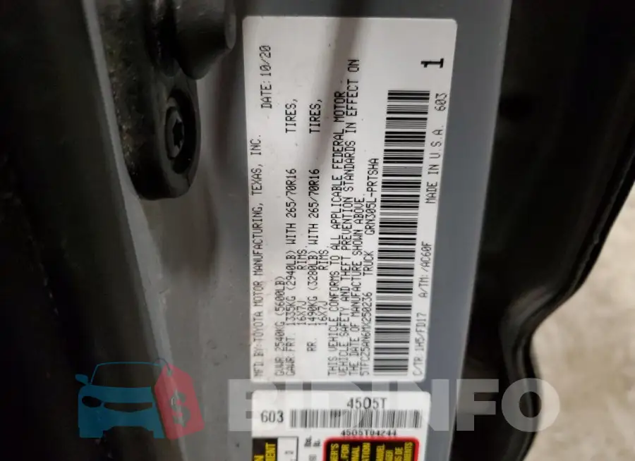 5TFCZ5AN6MX250236 Photo# 12