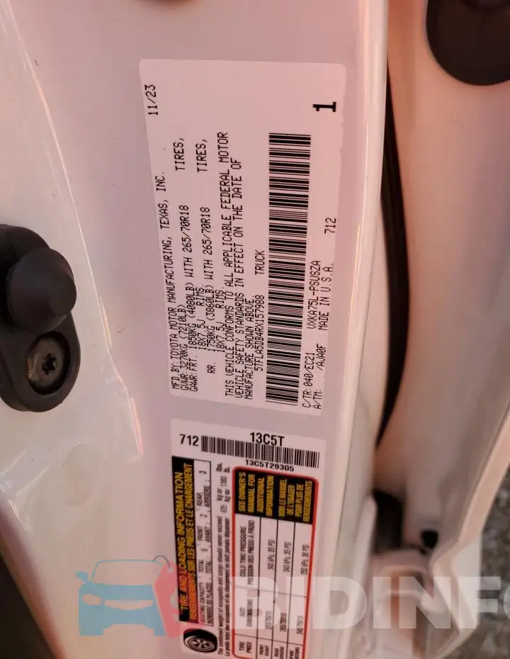 5TFLA5DB4RX157988 Photo# 12