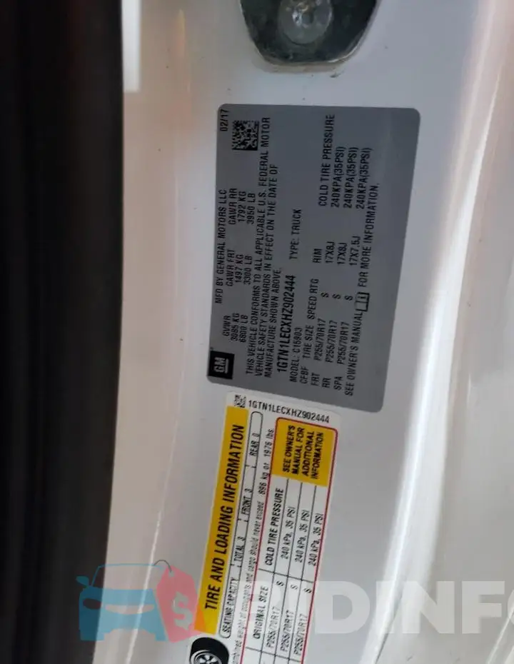 1GTN1LECXHZ902444 Photo# 12