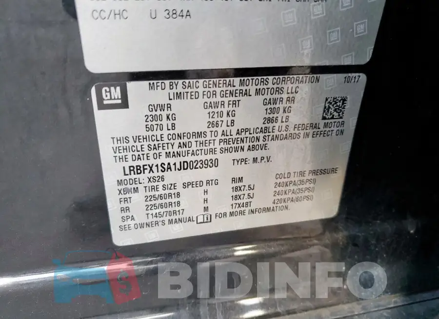 LRBFX1SA1JD023930 Photo# 12