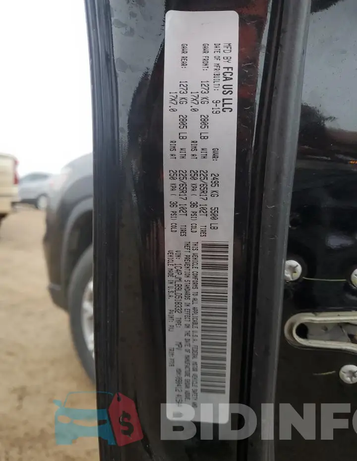 1C4PJMLB9LD518332 Photo# 14