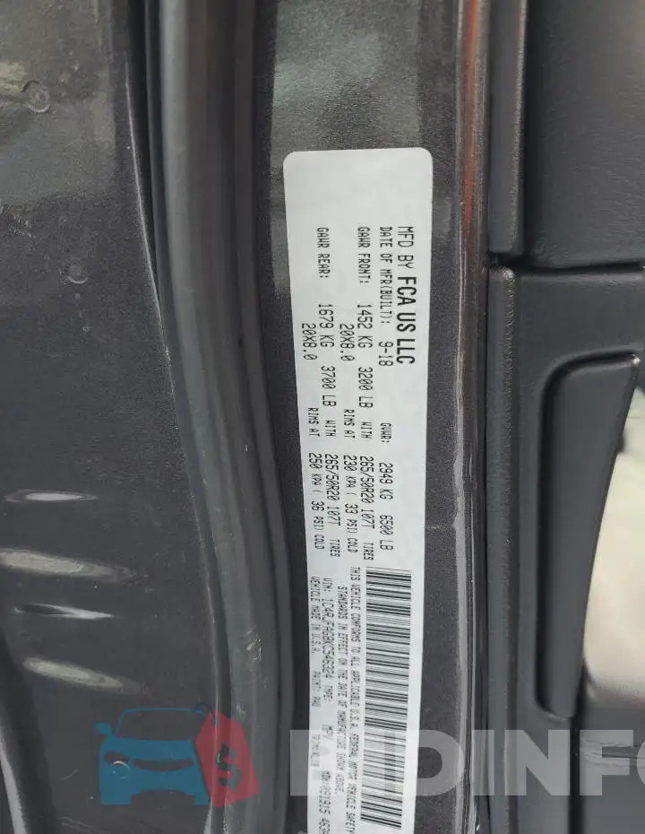 1C4RJFAG8KC546324 Photo# 14