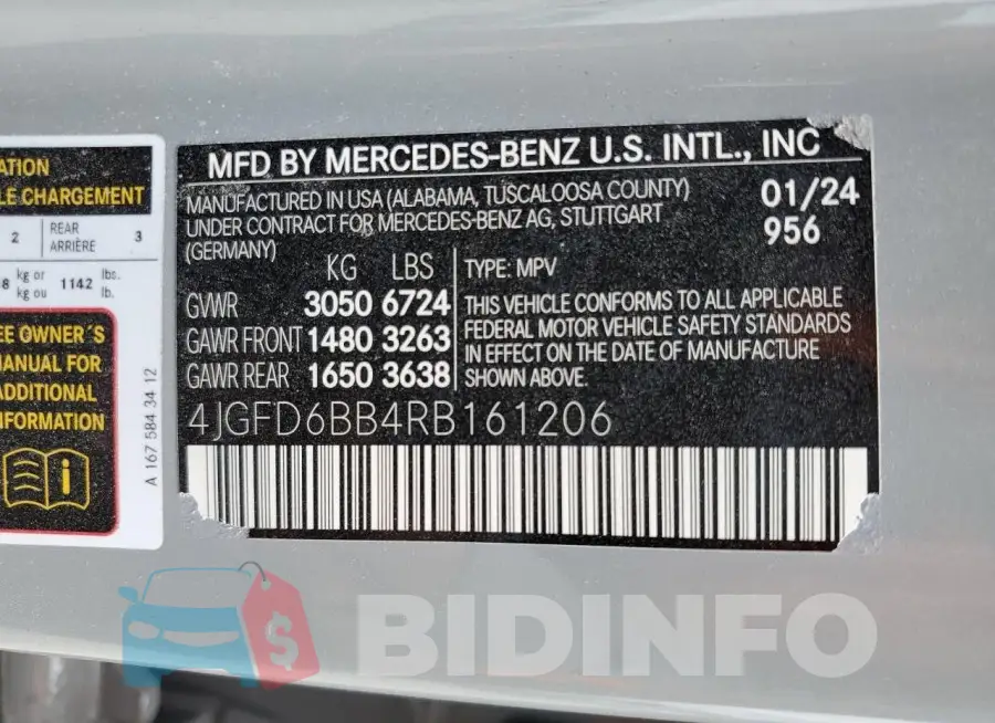 4JGFD6BB4RB161206 Photo# 13