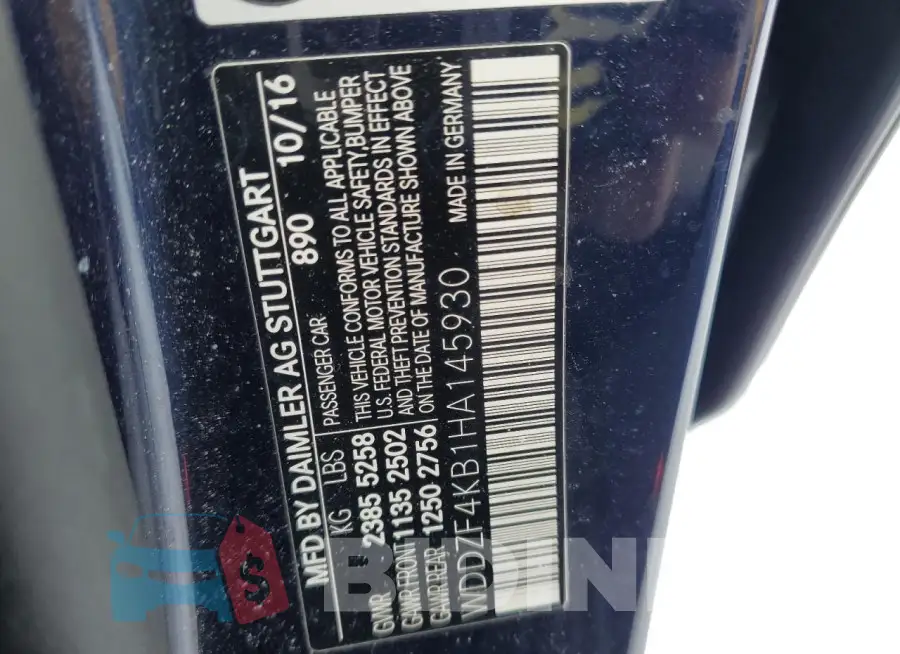 WDDZF4KB1HA145930 Photo# 12