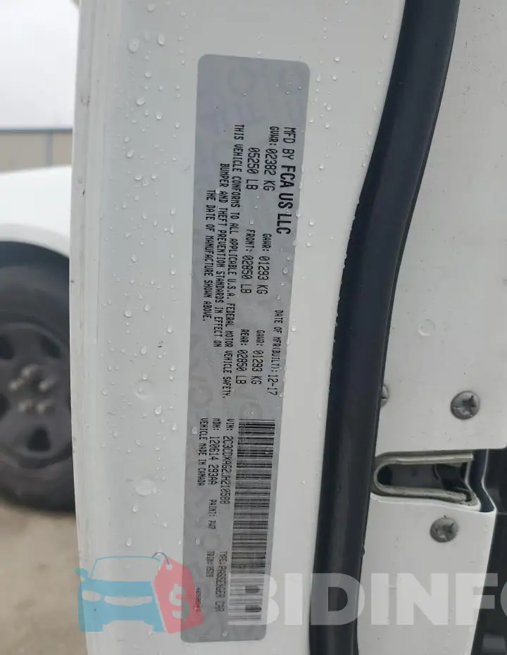 2C3CDXAG2JH210588 Photo# 12