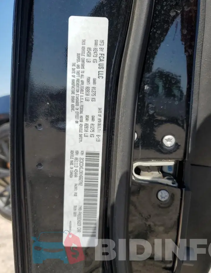2C3CDXGJ3KH662702 Photo# 12