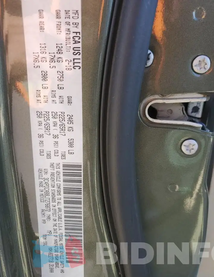 3C4PDCAB8JT276872 Photo# 13