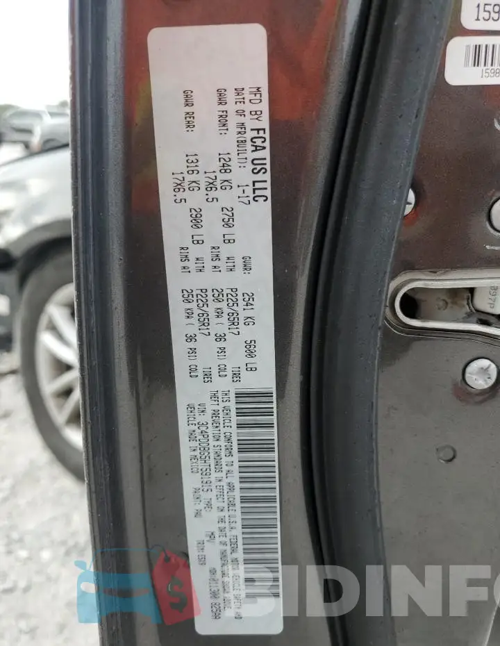 3C4PDDBG5HT591915 Photo# 14