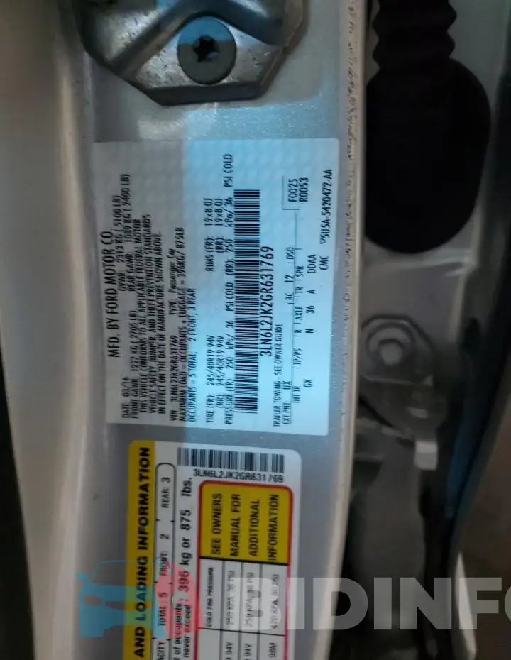 3LN6L2JK2GR631769 Photo# 12