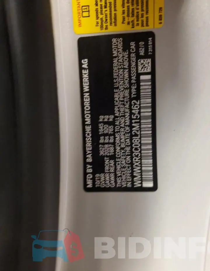WMWXR3C08L2M15462 Photo# 12