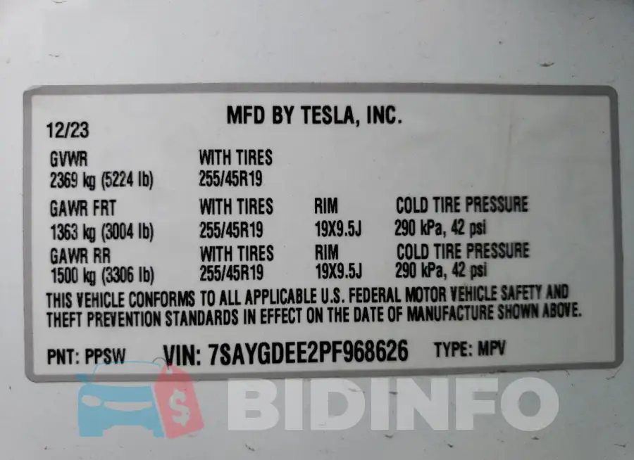 7SAYGDEE2PF968626 Photo# 12