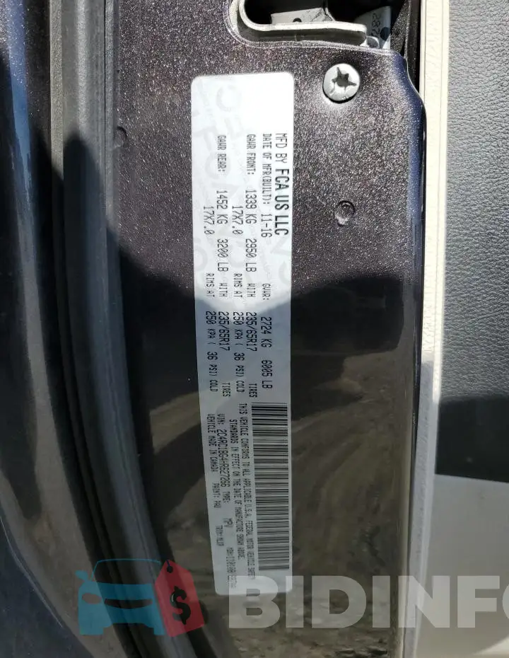 2C4RC1BG4HR627266 Photo# 13