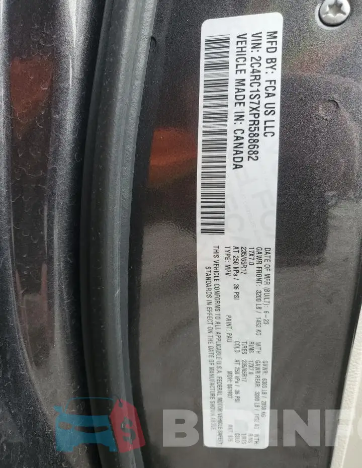 2C4RC1S7XPR588682 Photo# 14