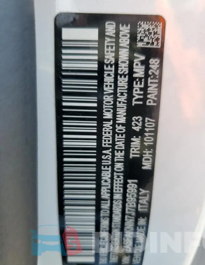 ZASFAKNN7J7B95991 Photo# 13