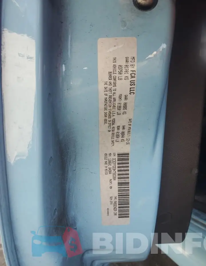 3C3CFFGE8HT563364 Photo# 12