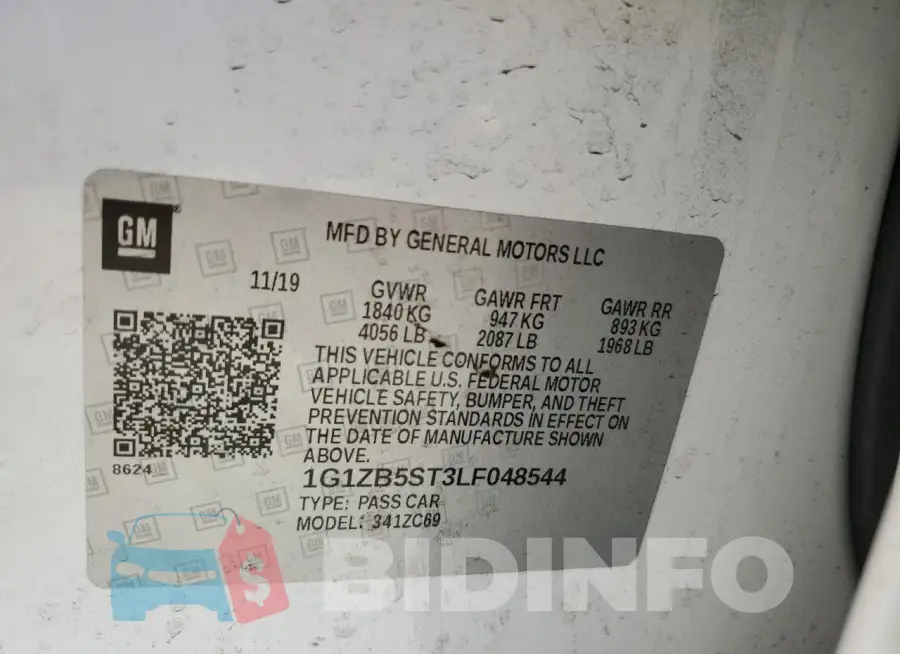 1G1ZB5ST3LF048544 Photo# 13