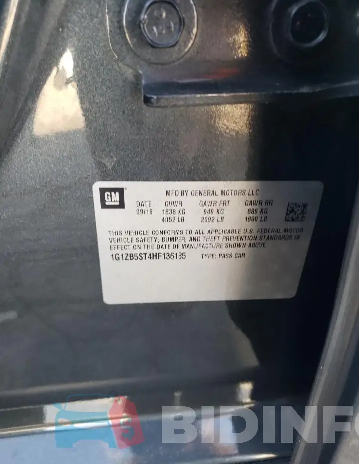 1G1ZB5ST4HF136185 Photo# 12
