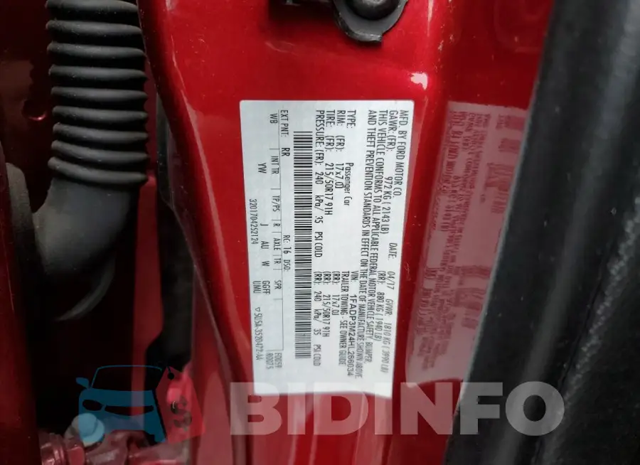 1FADP3M24HL266034 Photo# 12