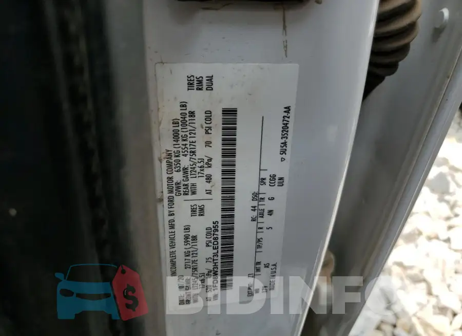 1FD8W3HT3LED87955 Photo# 13