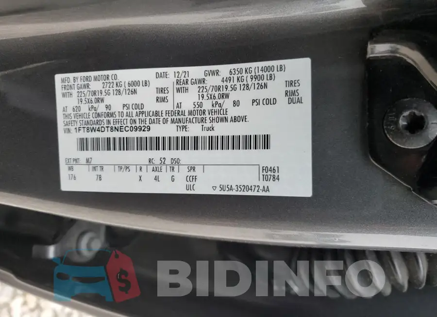 1FT8W4DT8NEC09929 Photo# 12