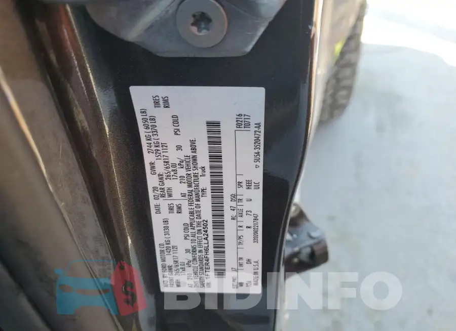 1FTER4FH6LLA24502 Photo# 12