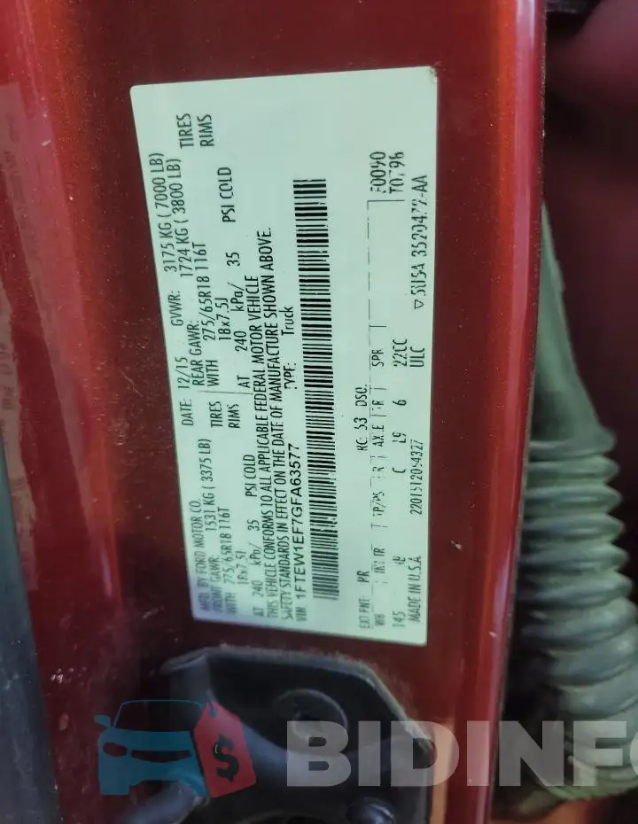 1FTEW1EF7GFA63577 Photo# 12