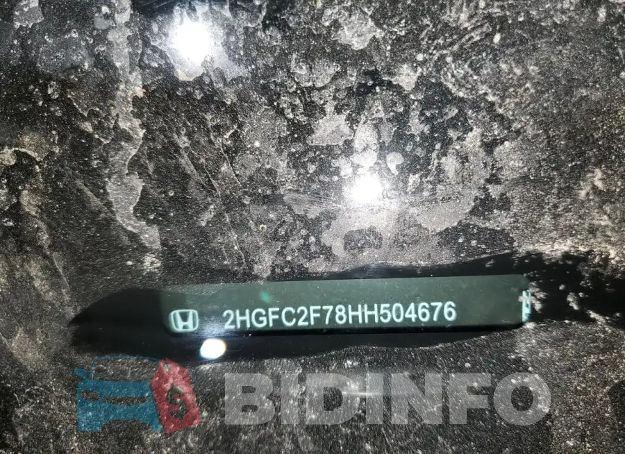 2HGFC2F78HH504676 Photo# 13