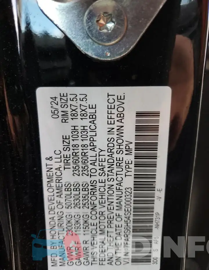 7FARS6H54SE000323 Photo# 13