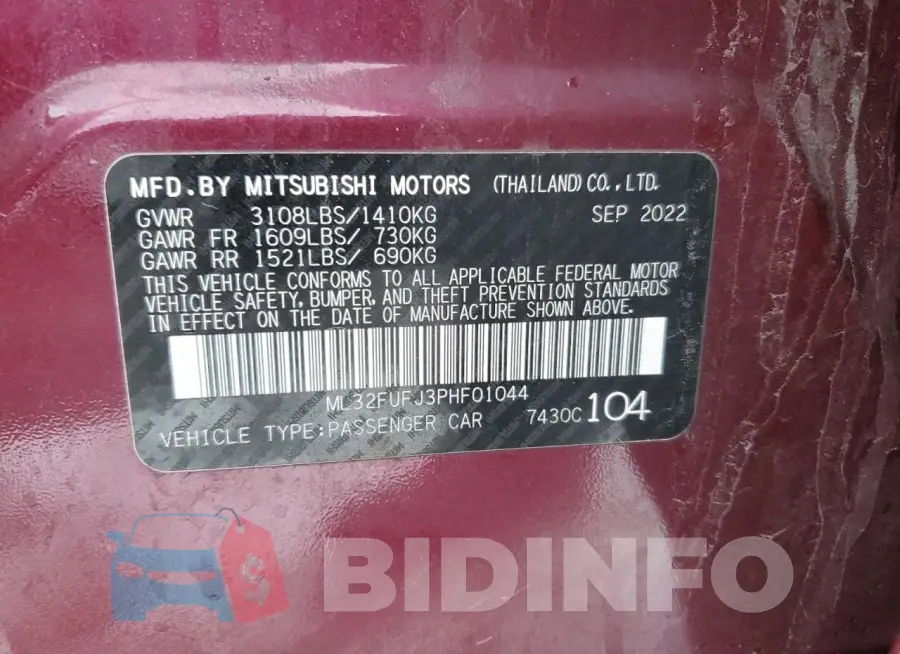 ML32FUFJ3PHF01044 Photo# 12