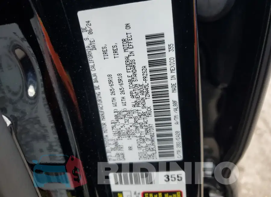 3TMLB5JN9RM027397 Photo# 12