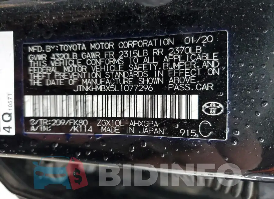 JTNKHMBX5L1077296 Photo# 13