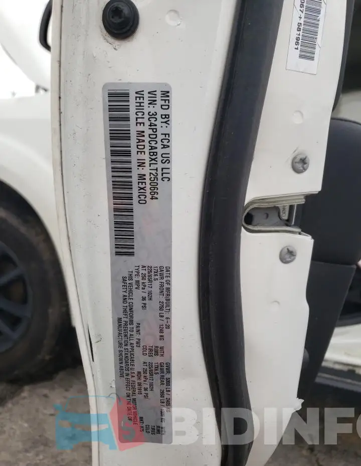 3C4PDCABXLT250664 Photo# 13