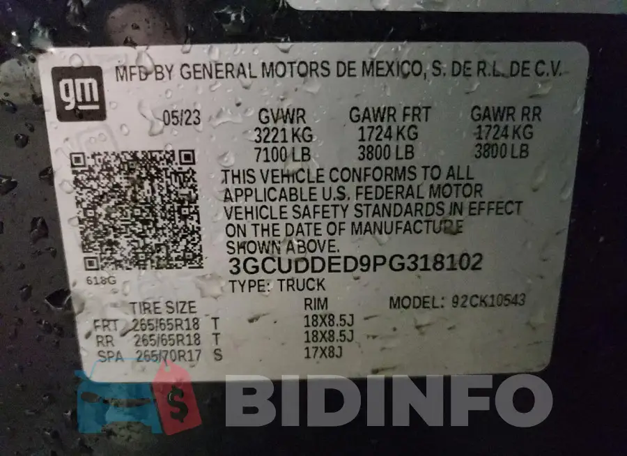 3GCUDDED9PG318102 Photo# 12