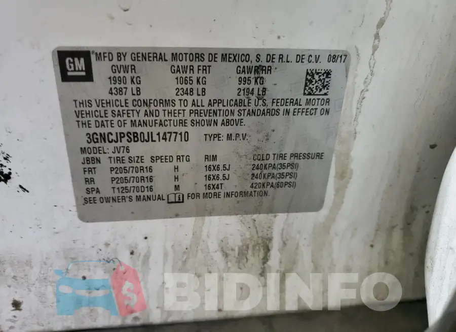 3GNCJPSB0JL147710 Photo# 13