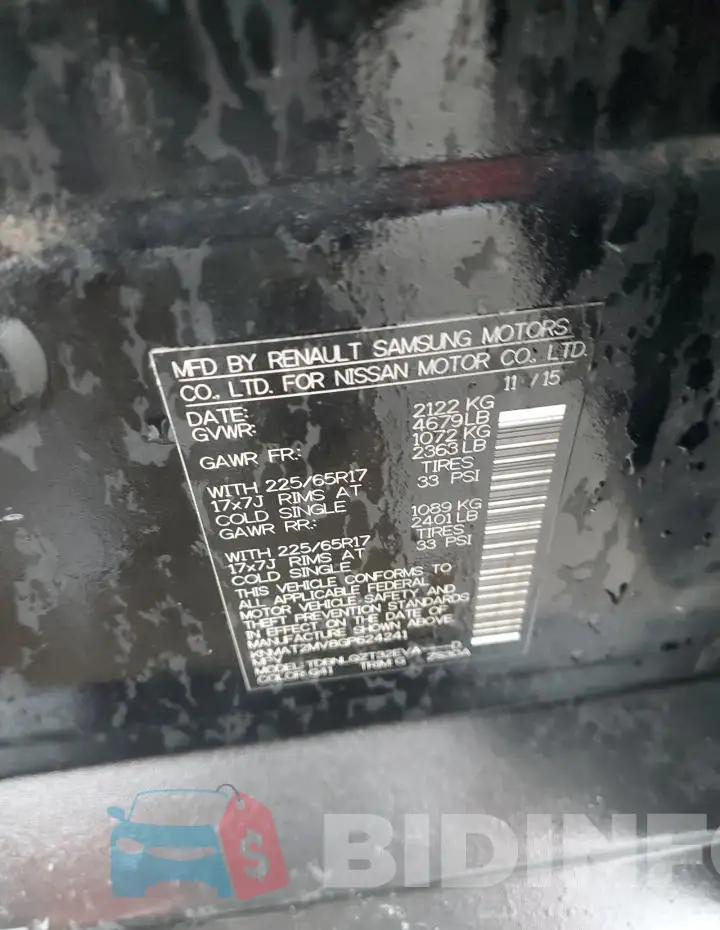 KNMAT2MV8GP624241 Photo# 13