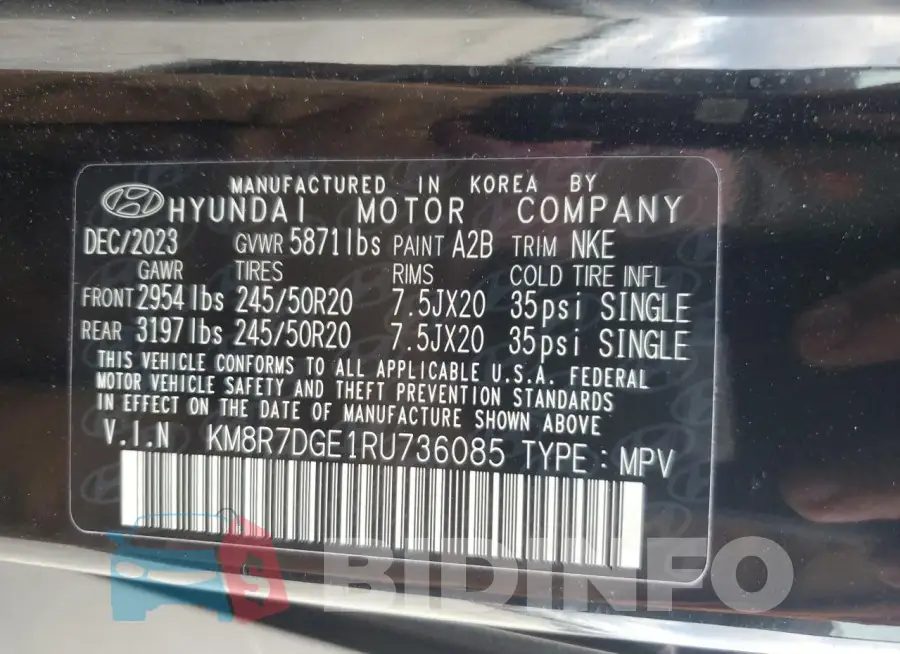 KM8R7DGE1RU736085 Photo# 13
