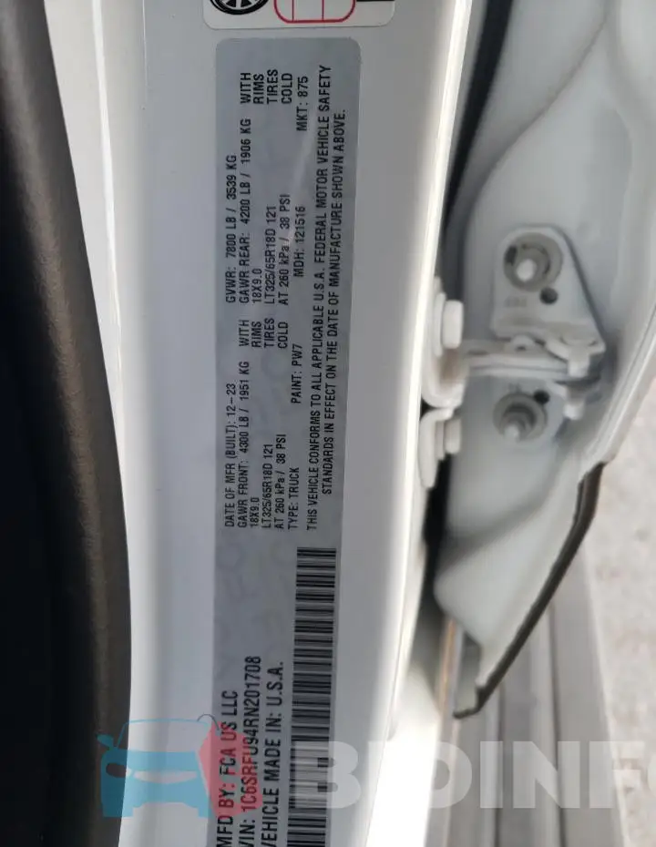 1C6SRFU94RN201708 Photo# 12